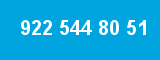 922 544 80 51